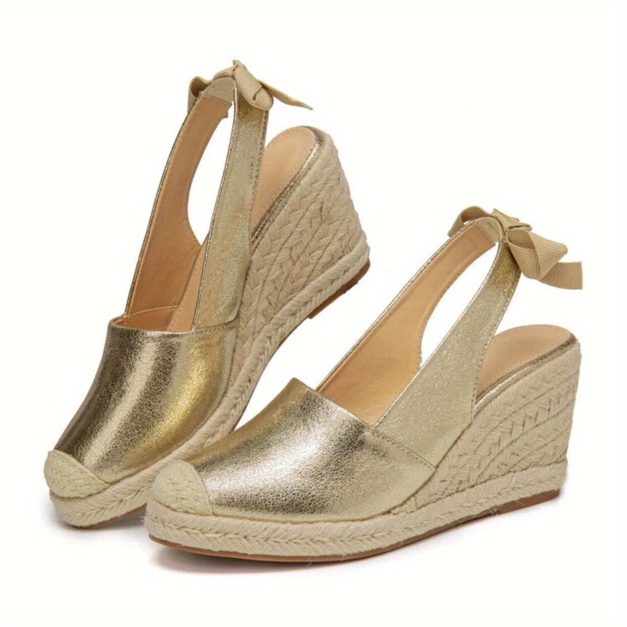 Zeppe con Punta Chiusa e Lacci – Stile Espadrillas ZGS