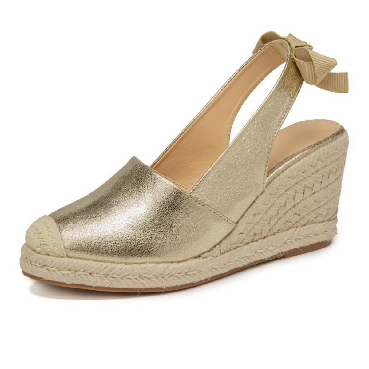 Zeppe con Punta Chiusa e Lacci – Stile Espadrillas ZGS