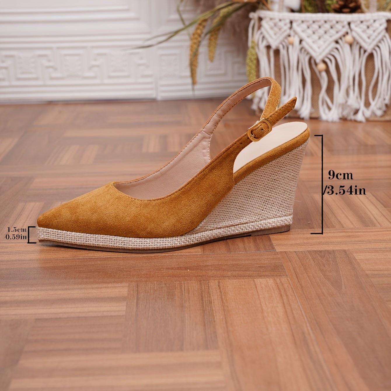 Zeppe Slingback con Punta Affusolata ZGS