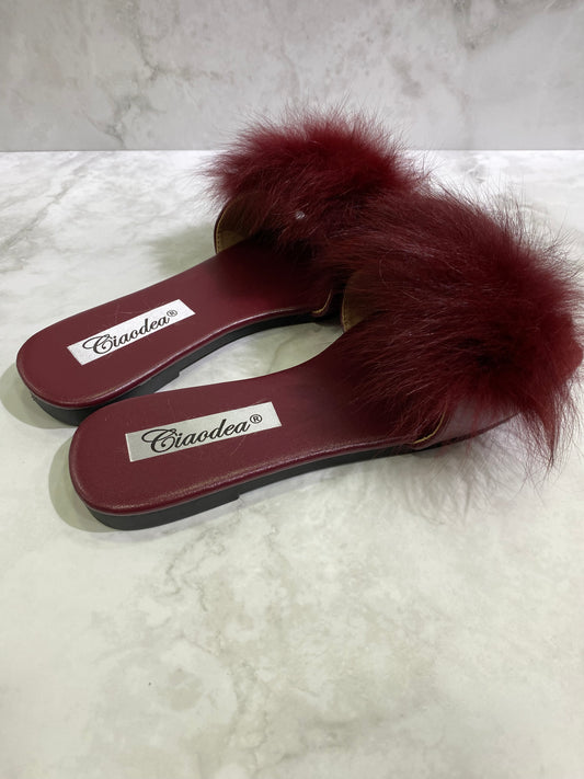 Ciabattina bordeaux
