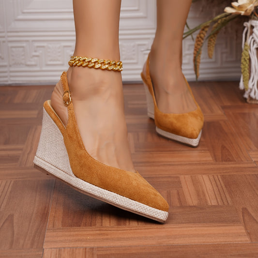 Zeppe Slingback con Punta Affusolata ZGS