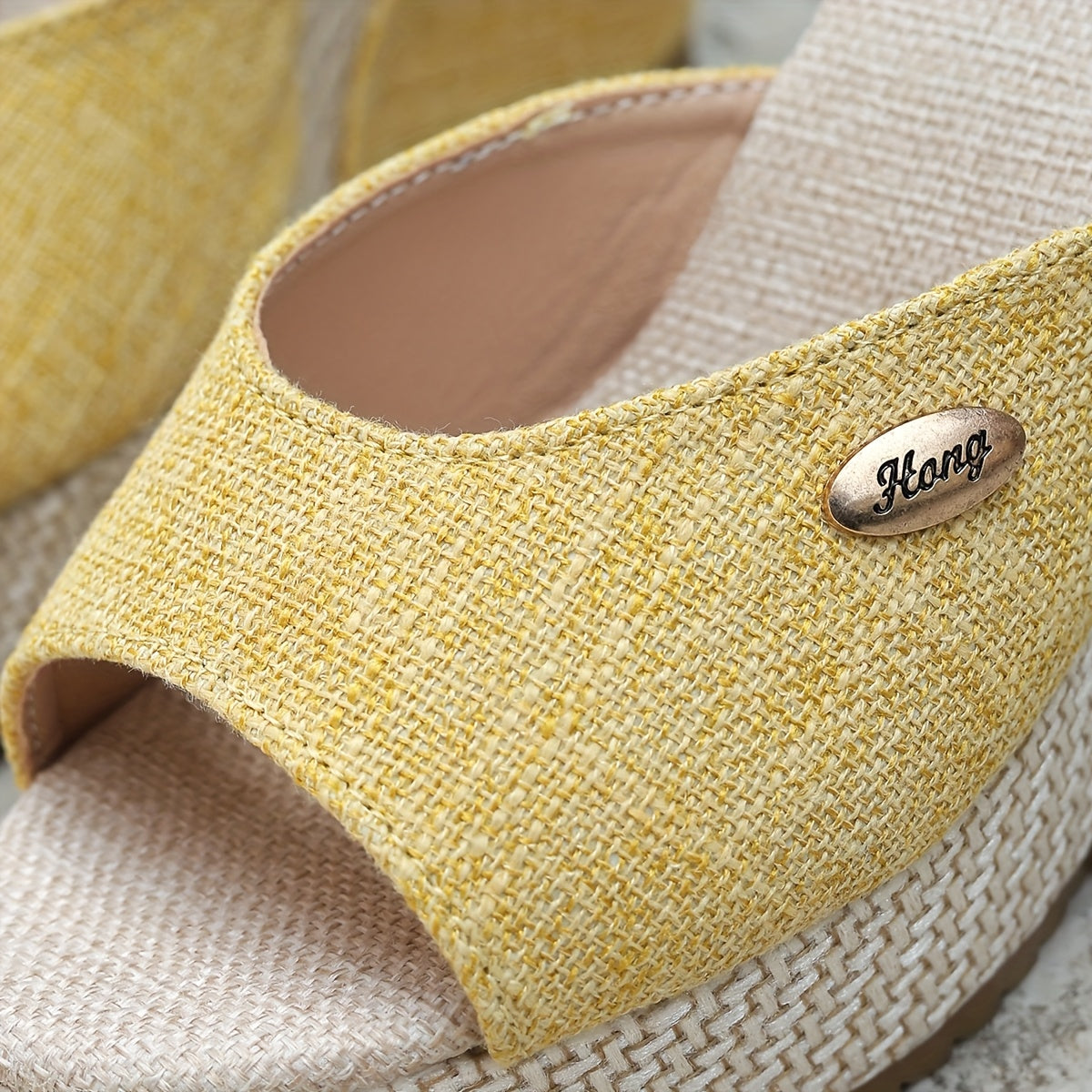 Zeppe Espadrillas Nere con Dettaglio Fibbia – Punta Aperta ZGS