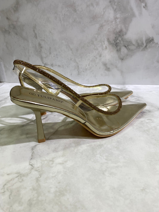 Décolleté oro