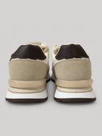 Sneakers NAIMA, colore beige, vista posteriore: profilo della suola e del tallone.
