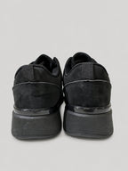 Sneakers ALLEGRA, colore nero, vista posteriore: suola platform.